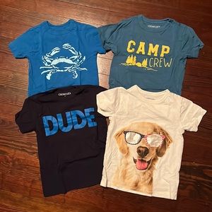 Boys Crewcuts Tee’s